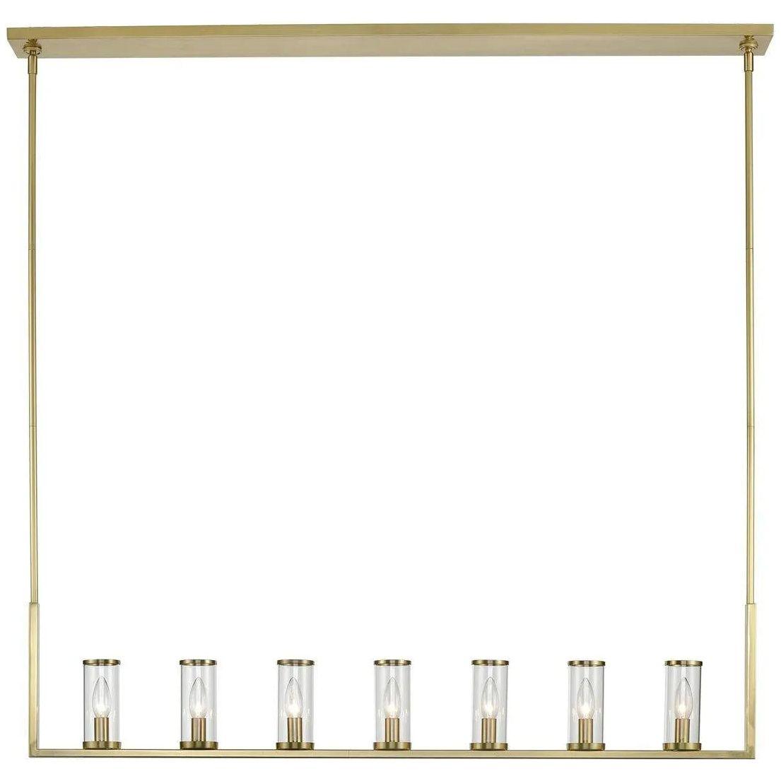 Alora Lighting - Revolve Linear Pendant - LP309007NBCG - Canada Light Shop