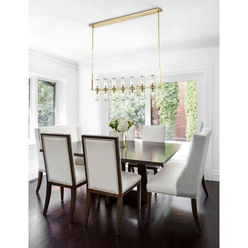 Alora Lighting - Revolve Linear Pendant - LP309007NBCG - Canada Light Shop