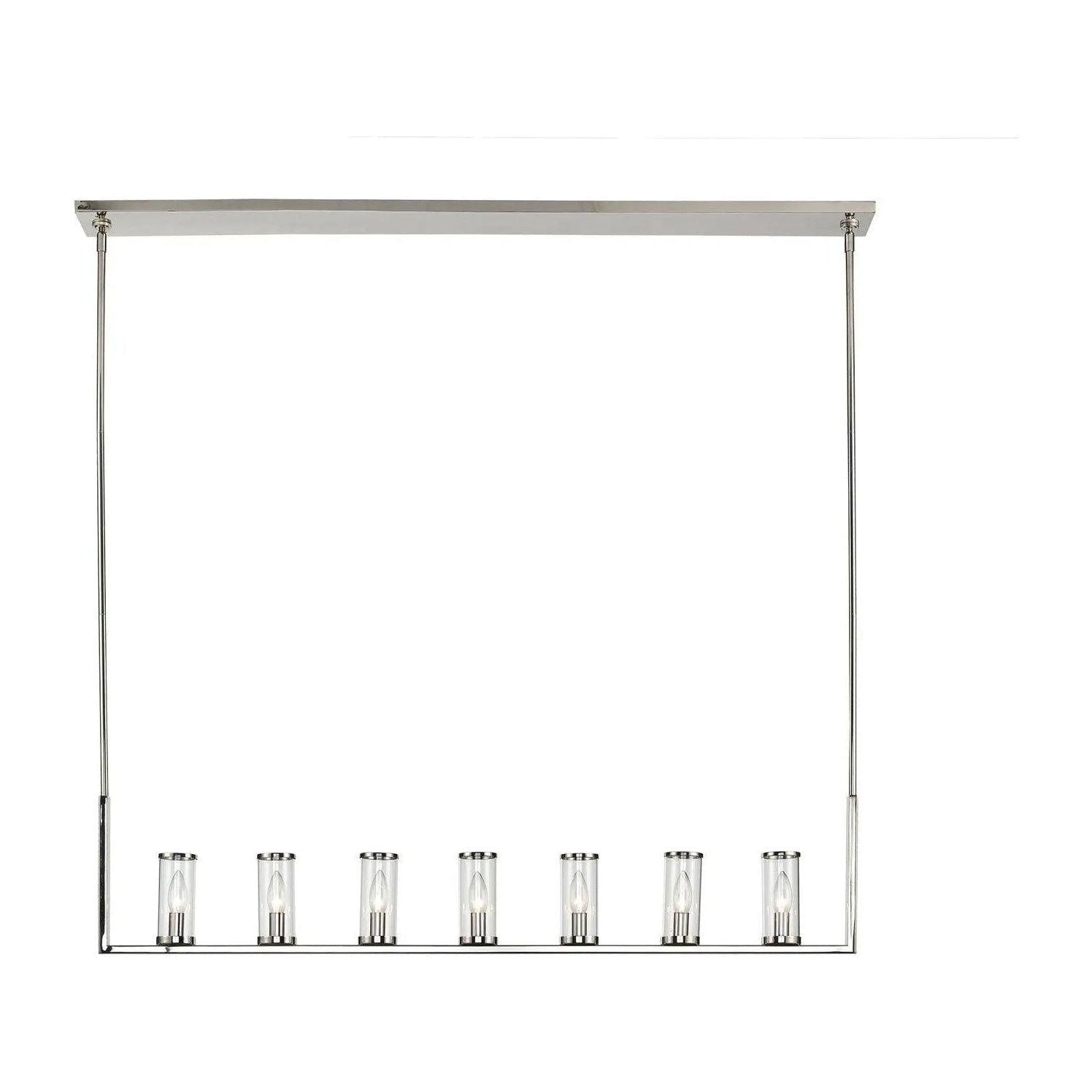 Alora Lighting - Revolve Linear Pendant - LP309007PNCG - Canada Light Shop