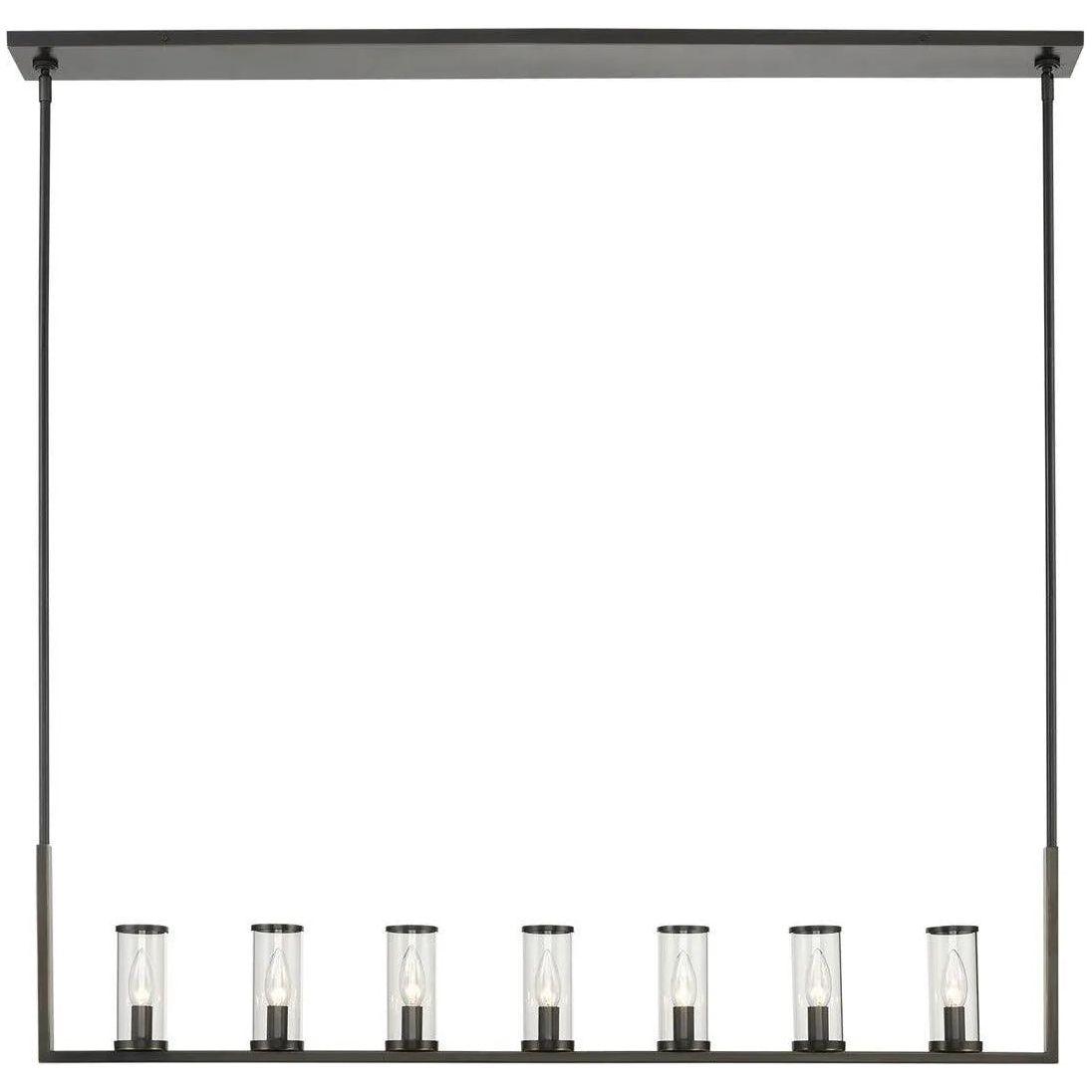 Alora Lighting - Revolve Linear Pendant - LP309007UBCG - Canada Light Shop