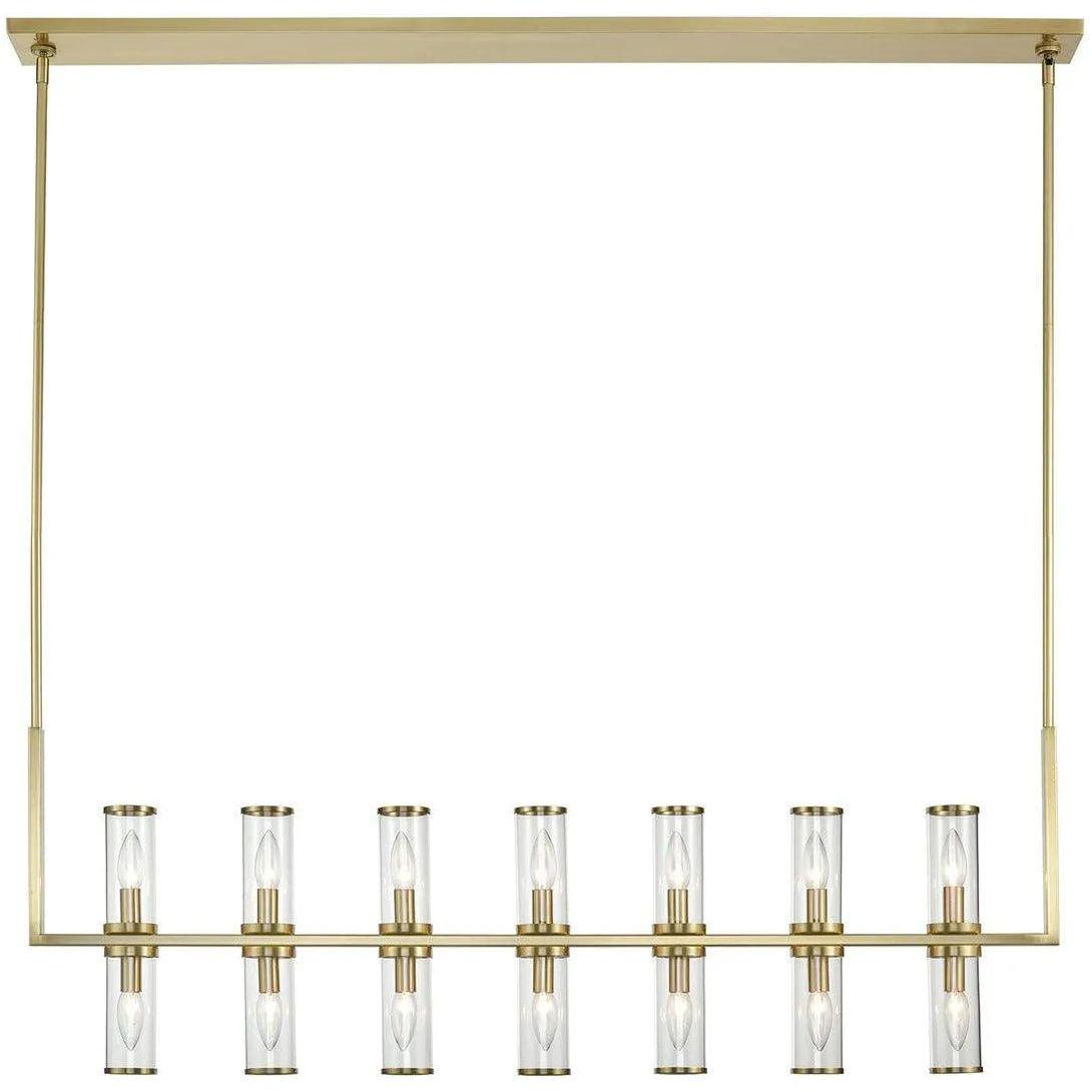 Alora Lighting - Revolve Linear Pendant - LP309077NBCG - Canada Light Shop