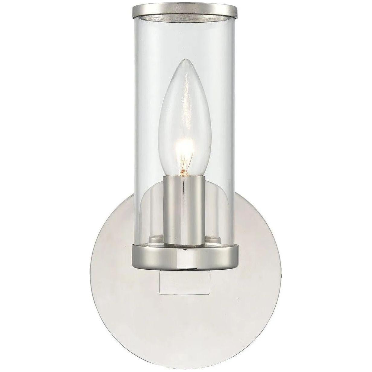 Alora Lighting - Revolve Wall Sconce - WV309001PNCG - Canada Light Shop