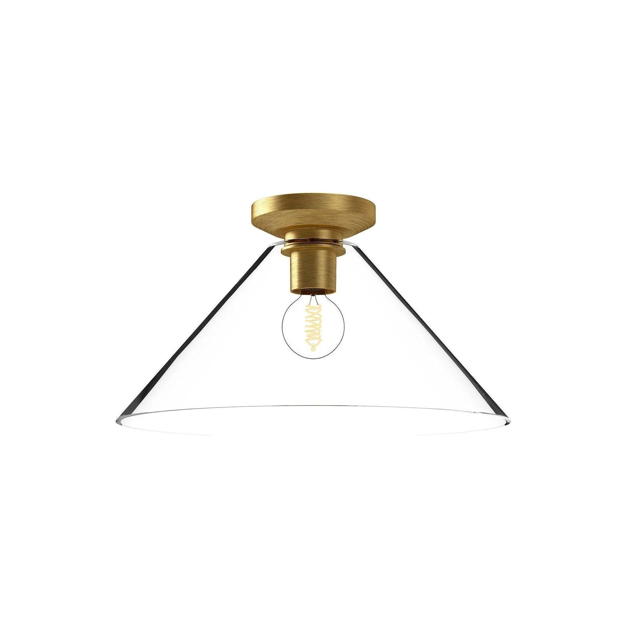 Alora Lighting - Salem Flush Mount - FM570314BGCL - Canada Light Shop