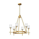 Alora Lighting - Salita Chandelier - CH314306VBRC - Canada Light Shop