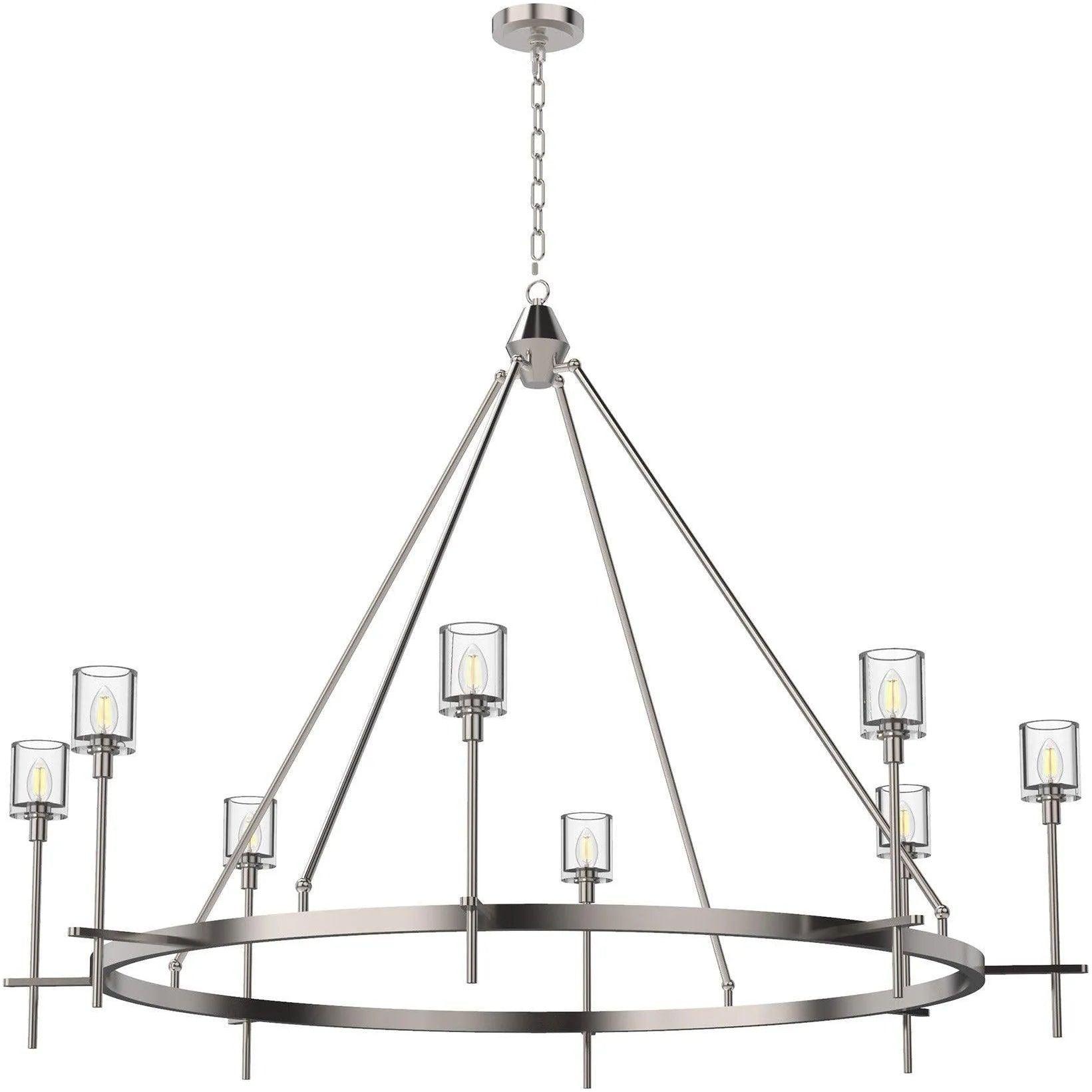 Alora Lighting - Salita Chandelier - CH314308PNCC - Canada Light Shop