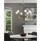 Alora Lighting - Salita Chandelier - CH314308PNCC - Canada Light Shop