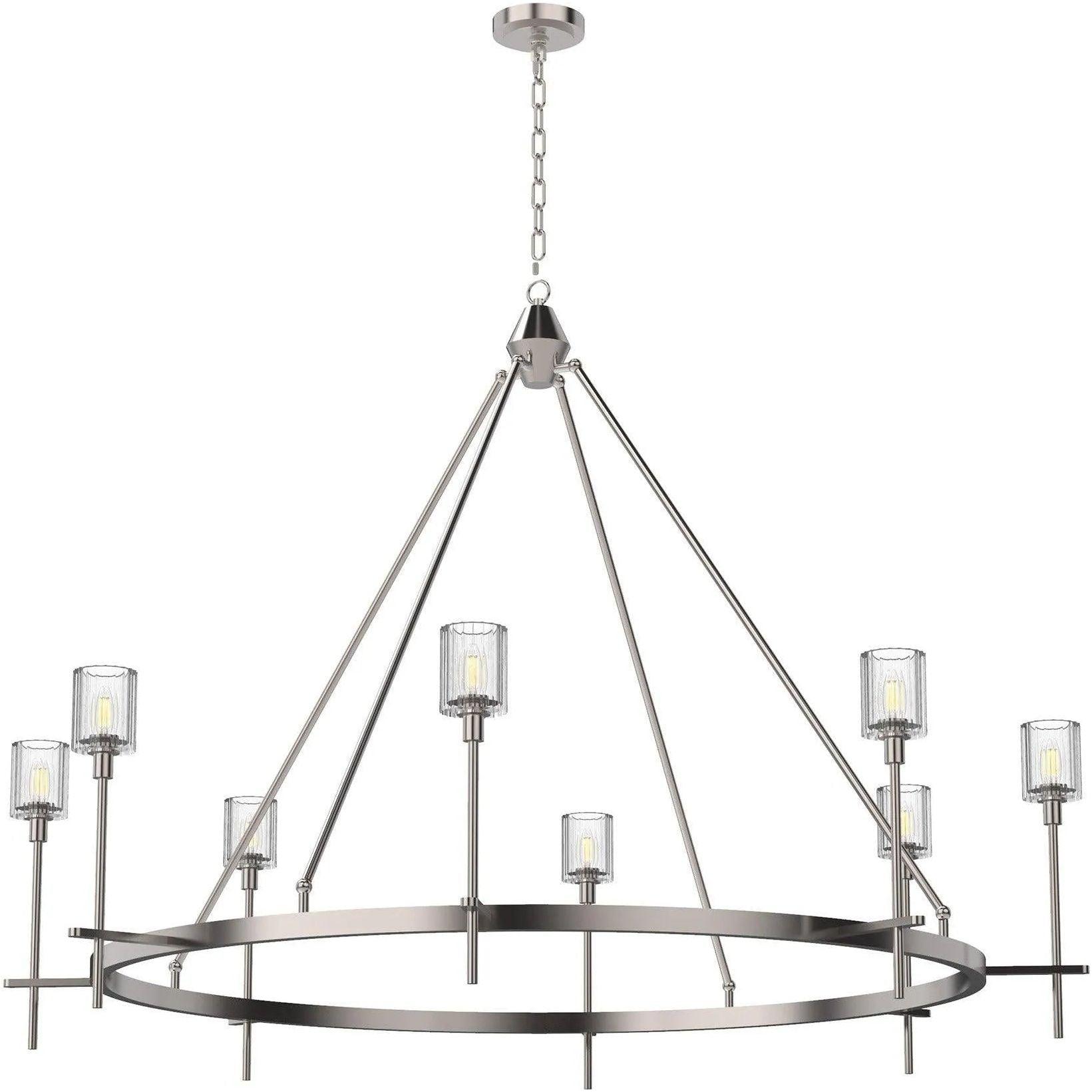 Alora Lighting - Salita Chandelier - CH314308PNCC - Canada Light Shop
