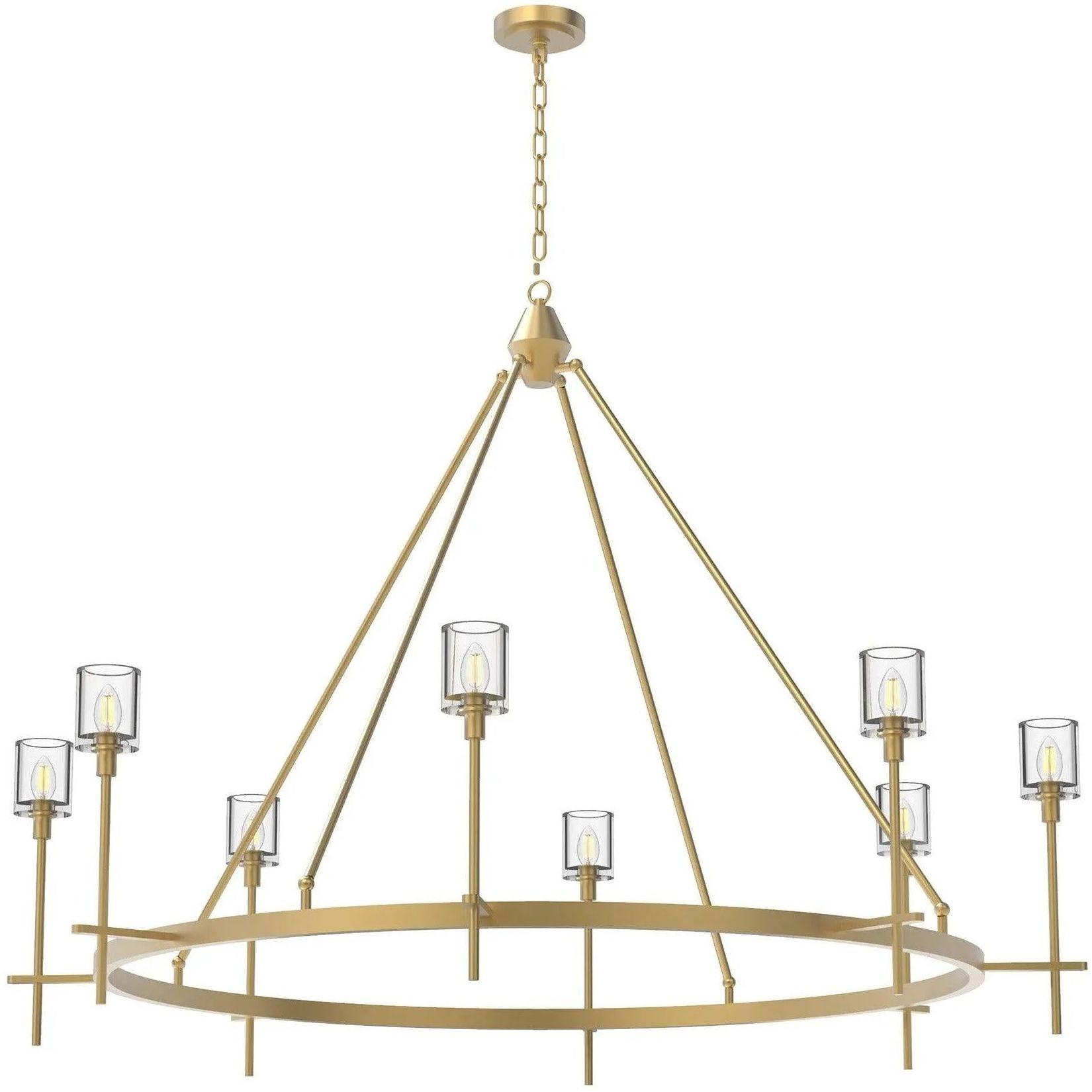 Alora Lighting - Salita Chandelier - CH314308PNCC - Canada Light Shop