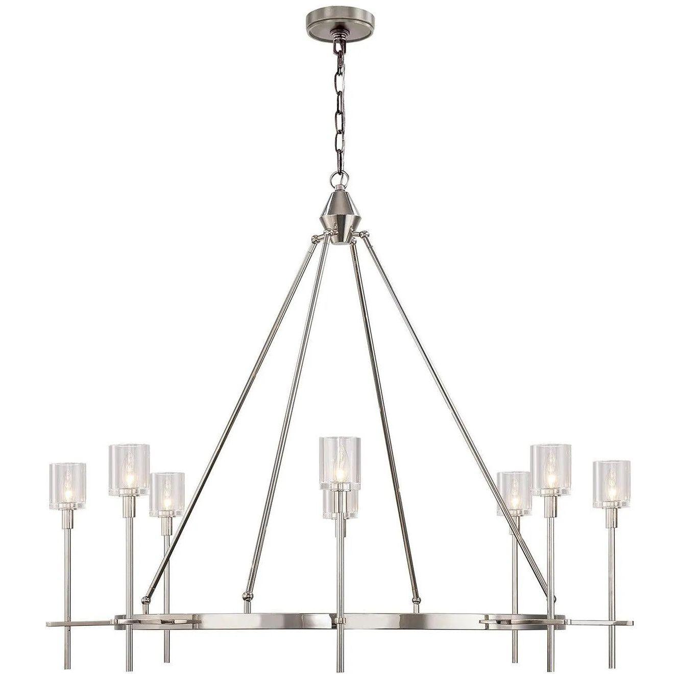 Alora Lighting - Salita Chandelier - CH314308PNCC - Canada Light Shop
