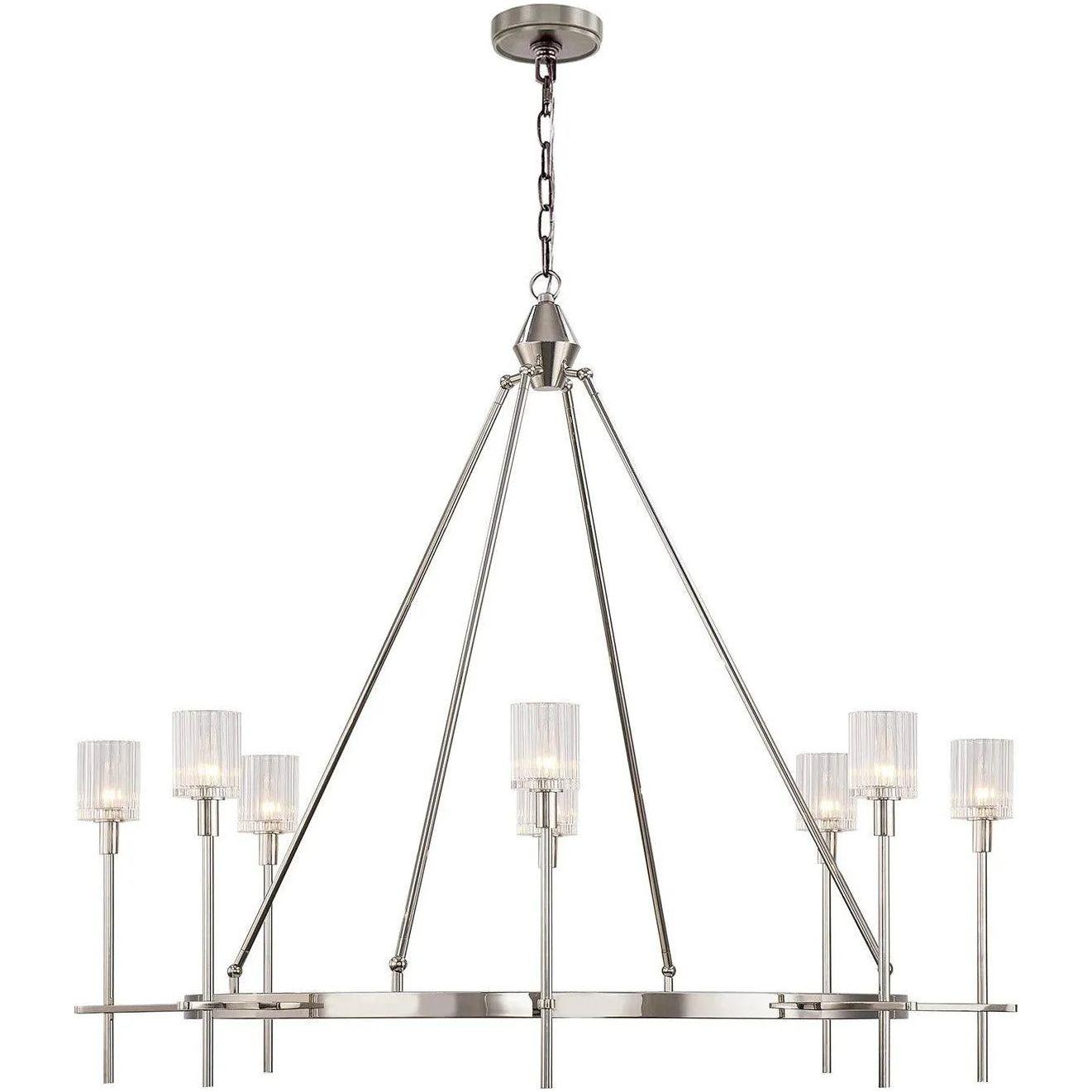 Alora Lighting - Salita Chandelier - CH314308PNRC - Canada Light Shop