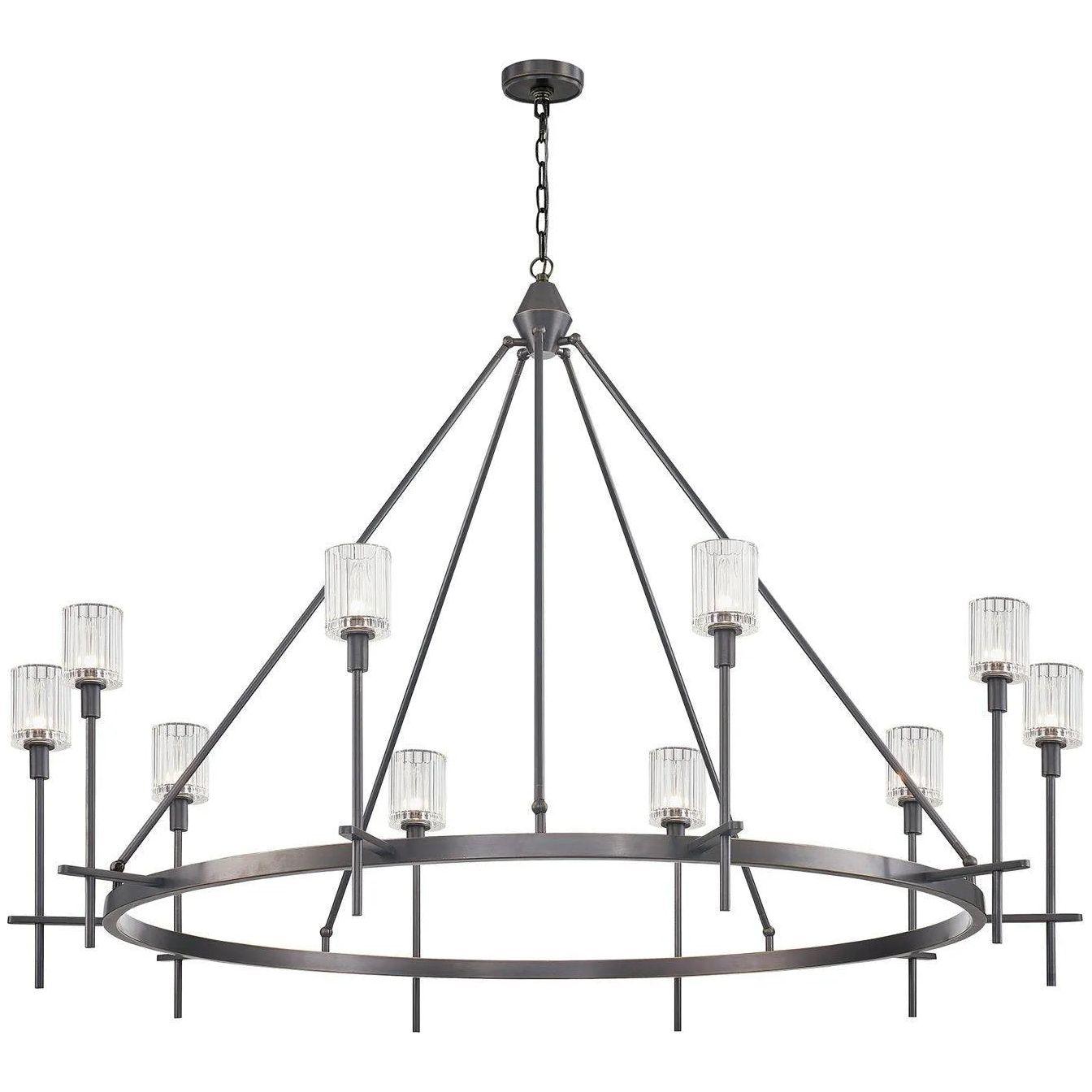 Alora Lighting - Salita Chandelier - CH314310UBRC - Canada Light Shop