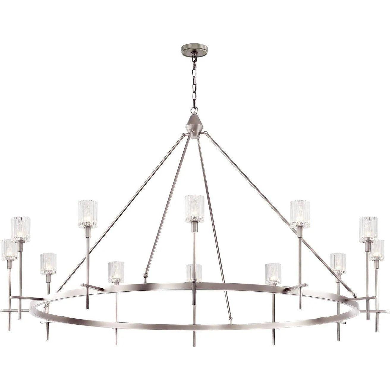 Alora Lighting - Salita Chandelier - CH314312PNRC - Canada Light Shop