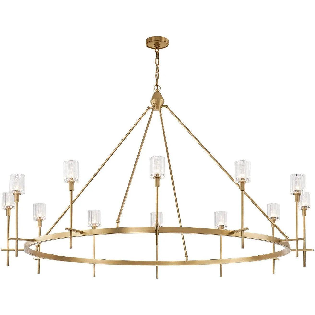 Alora Lighting - Salita Chandelier - CH314312VBRC - Canada Light Shop