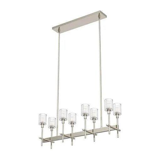 Alora Lighting - Salita Single Bar Linear Suspension - LP314308PNRC - Canada Light Shop