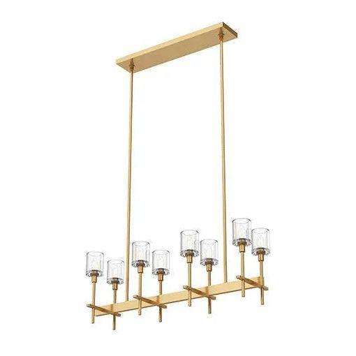 Alora Lighting - Salita Single Bar Linear Suspension - LP314308VBCC - Canada Light Shop
