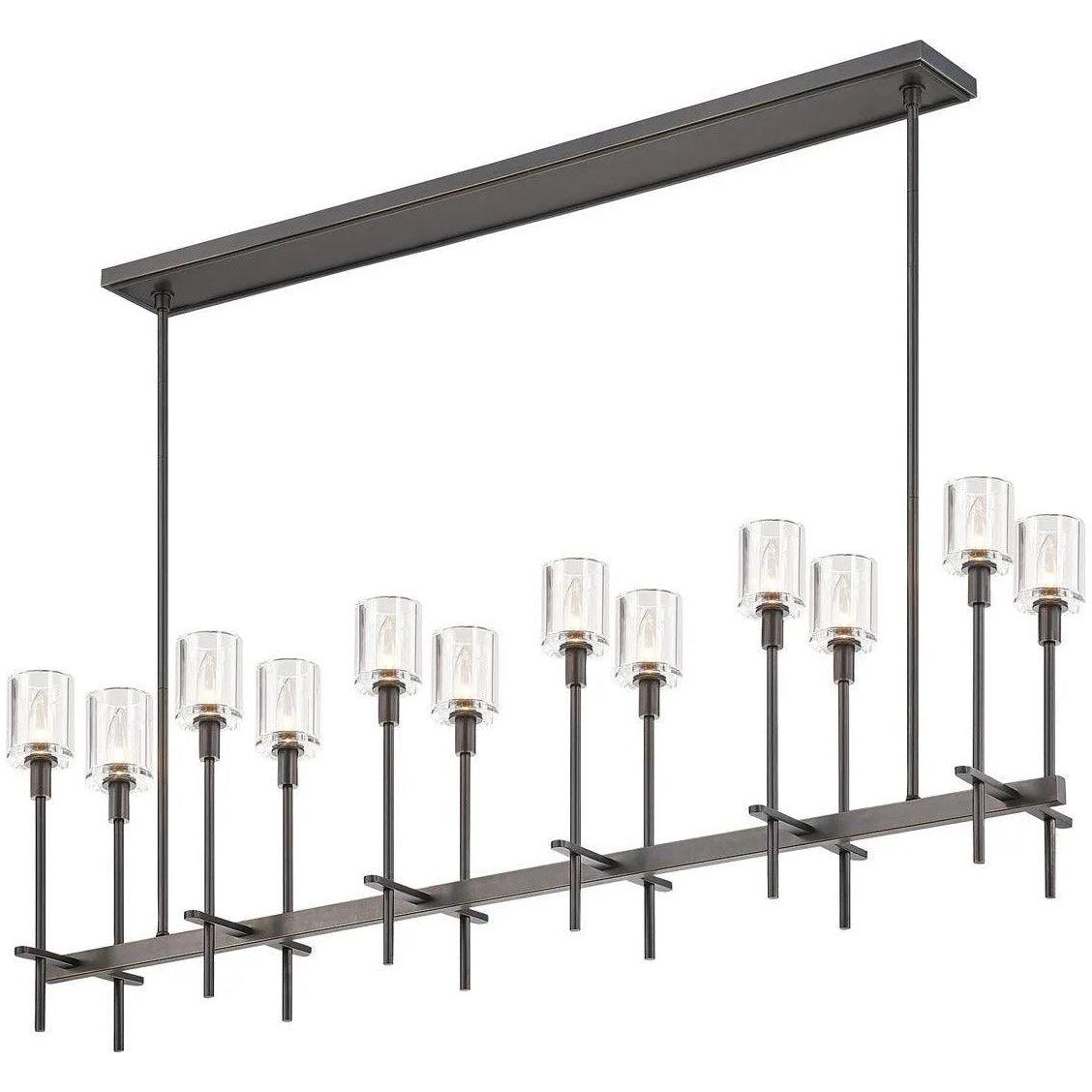 Alora Lighting - Salita Single Bar Linear Suspension - LP314312UBCC - Canada Light Shop