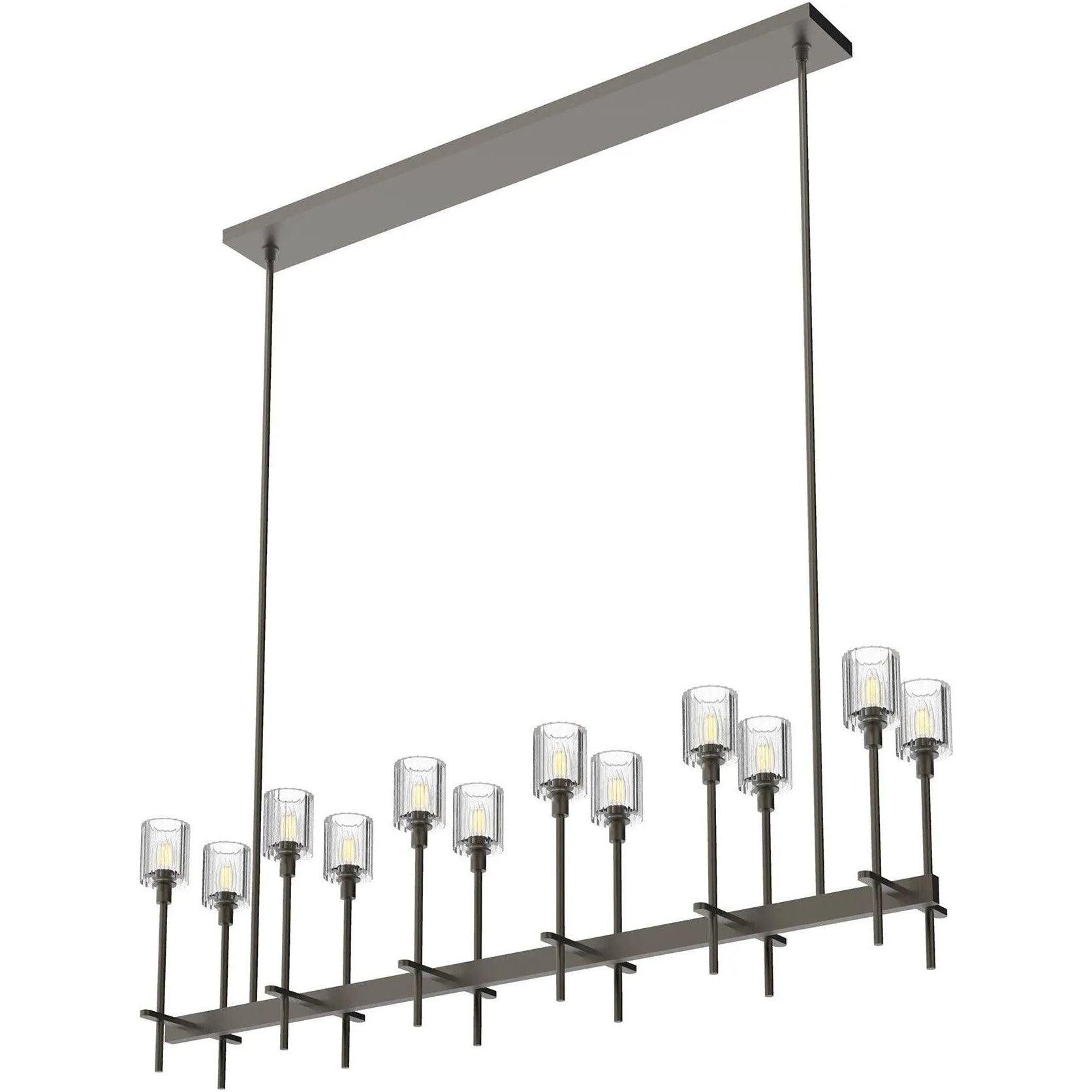 Alora Lighting - Salita Single Bar Linear Suspension - LP314312UBRC - Canada Light Shop