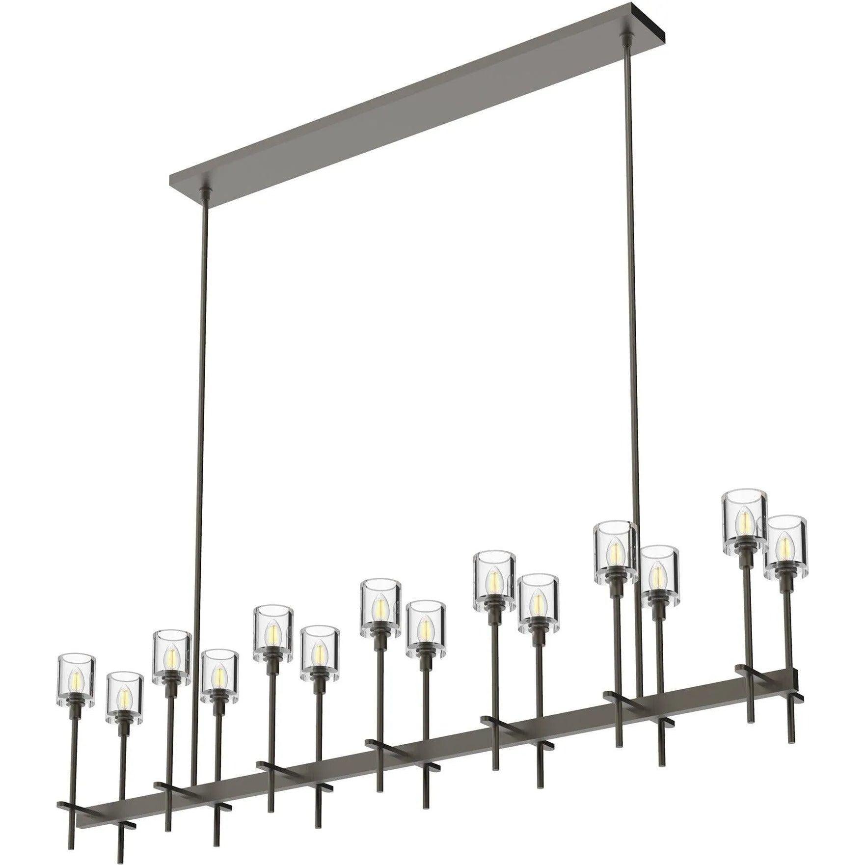 Alora Lighting - Salita Single Bar Linear Suspension - LP314314UBCC - Canada Light Shop