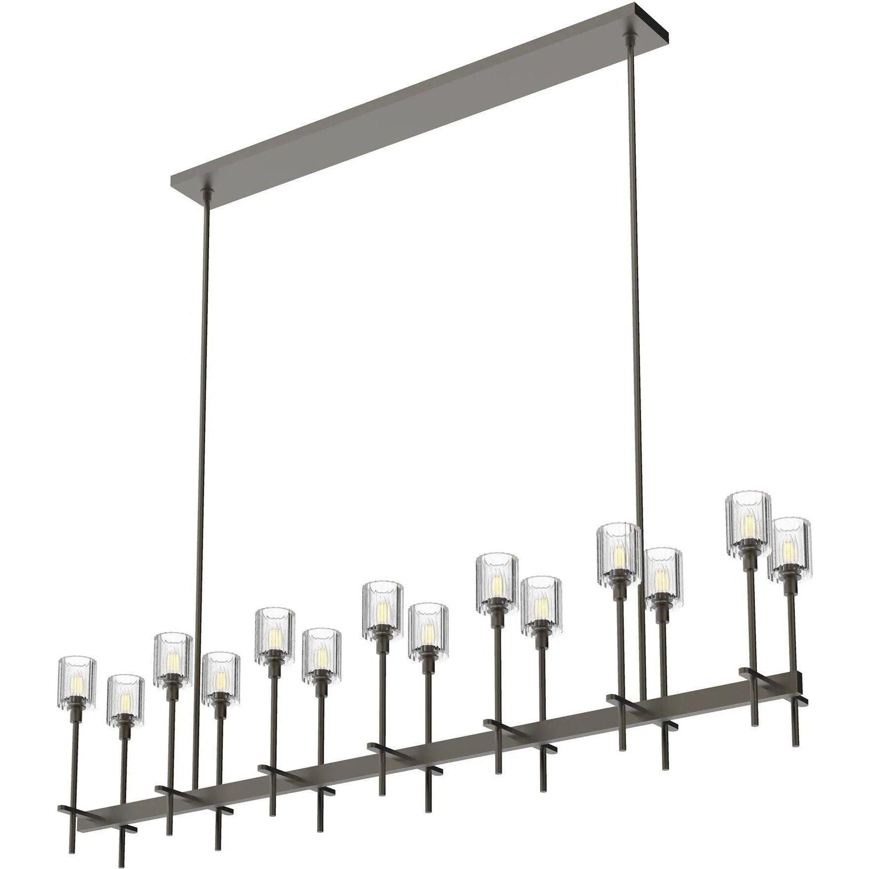 Alora Lighting - Salita Single Bar Linear Suspension - LP314314UBRC - Canada Light Shop