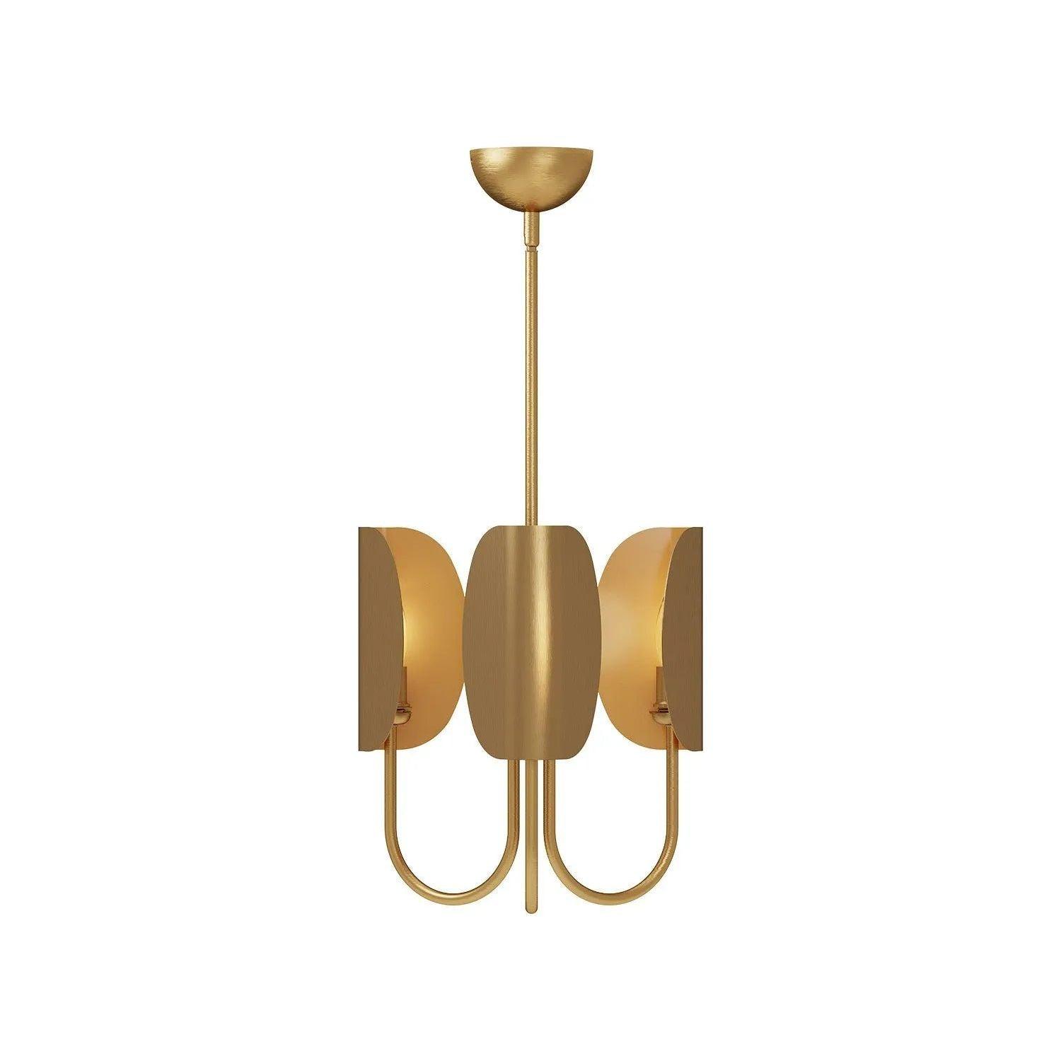 Alora Lighting - Seno Chandelier - CH450715AG - Canada Light Shop