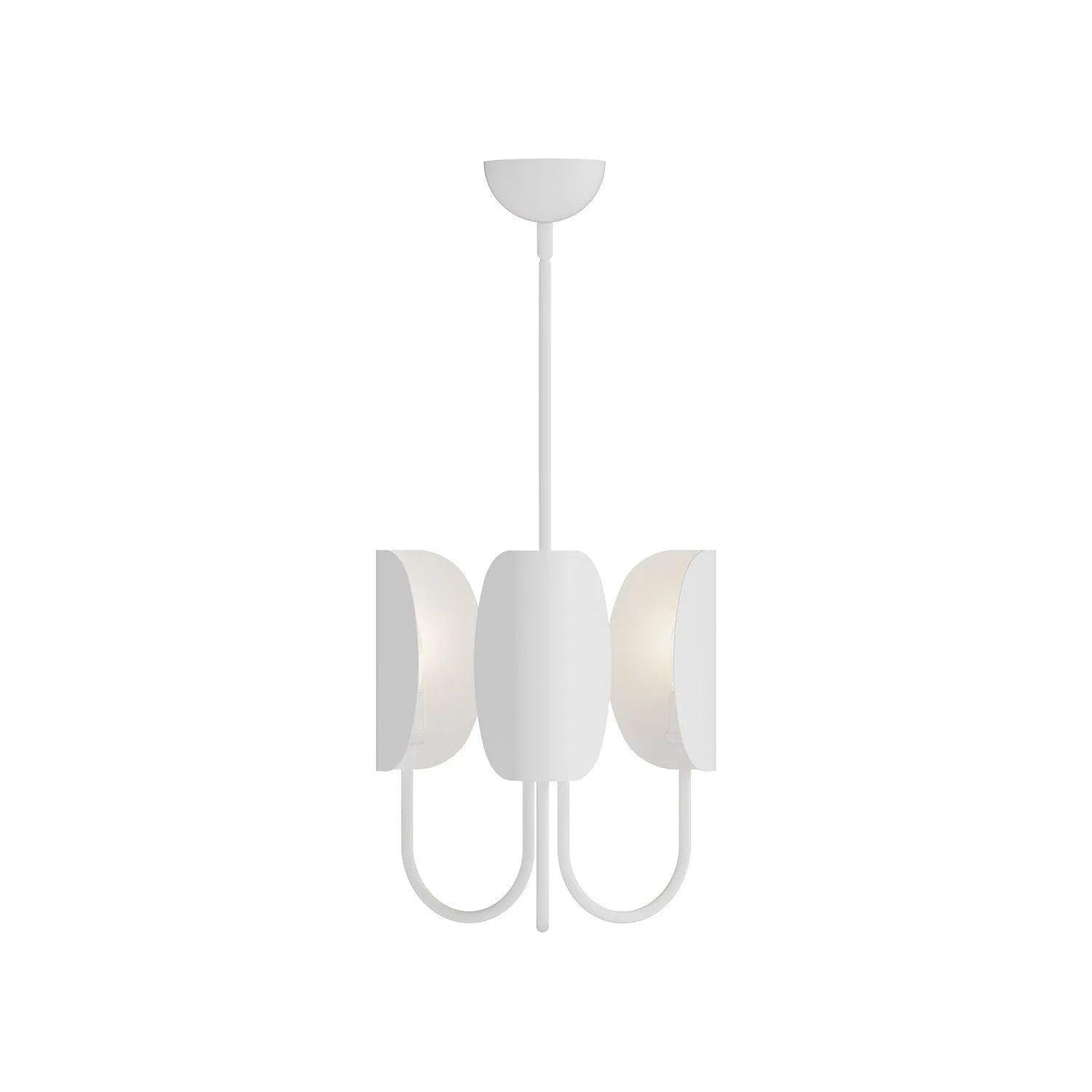 Alora Lighting - Seno Chandelier - CH450715WH - Canada Light Shop