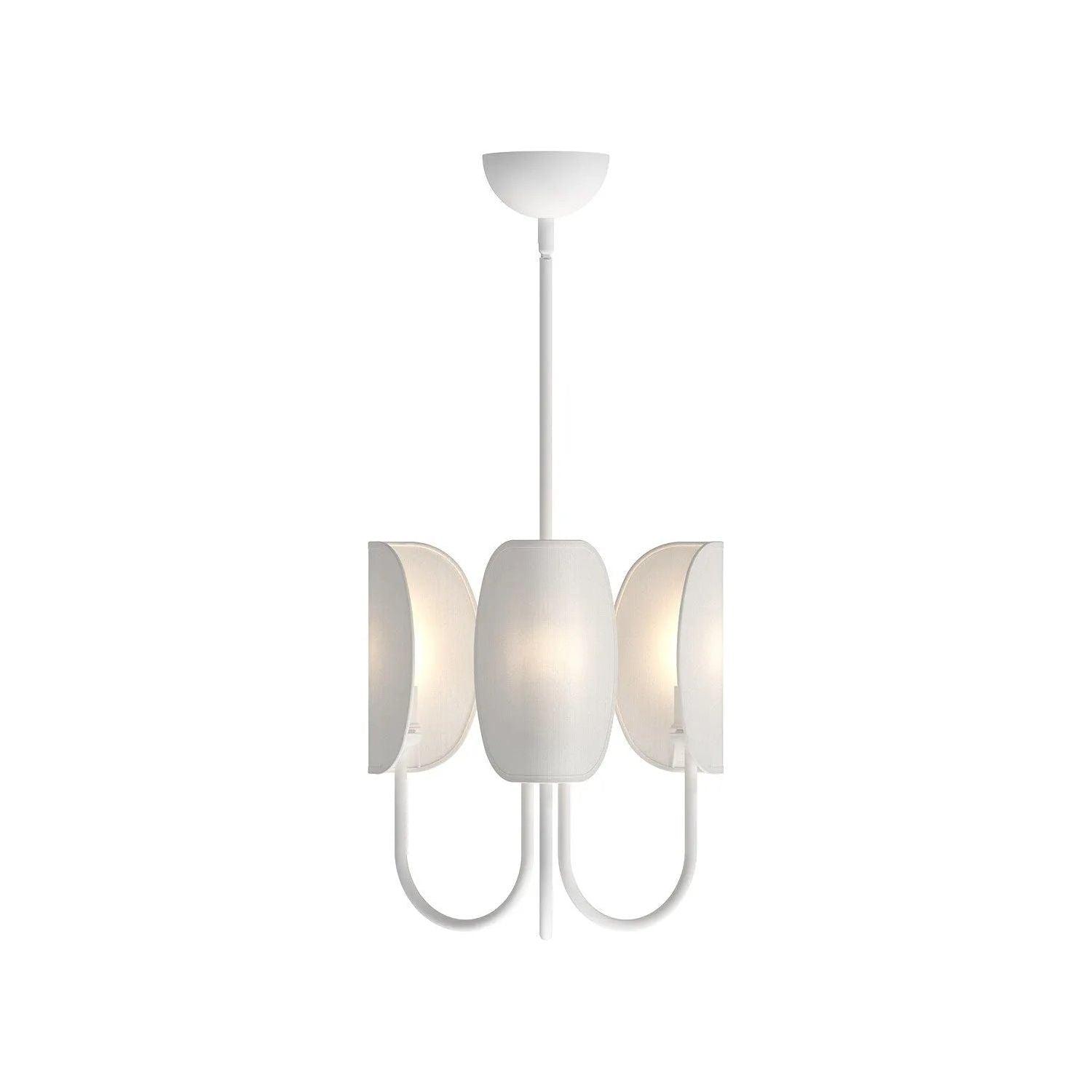 Alora Lighting - Seno Chandelier - CH450715WHCW - Canada Light Shop