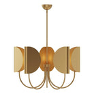 Alora Lighting - Seno Chandelier - CH450732AG - Canada Light Shop