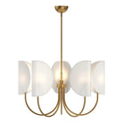 Alora Lighting - Seno Chandelier - CH450732AGCW - Canada Light Shop
