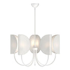 Alora Lighting - Seno Chandelier - CH450732WHCW - Canada Light Shop