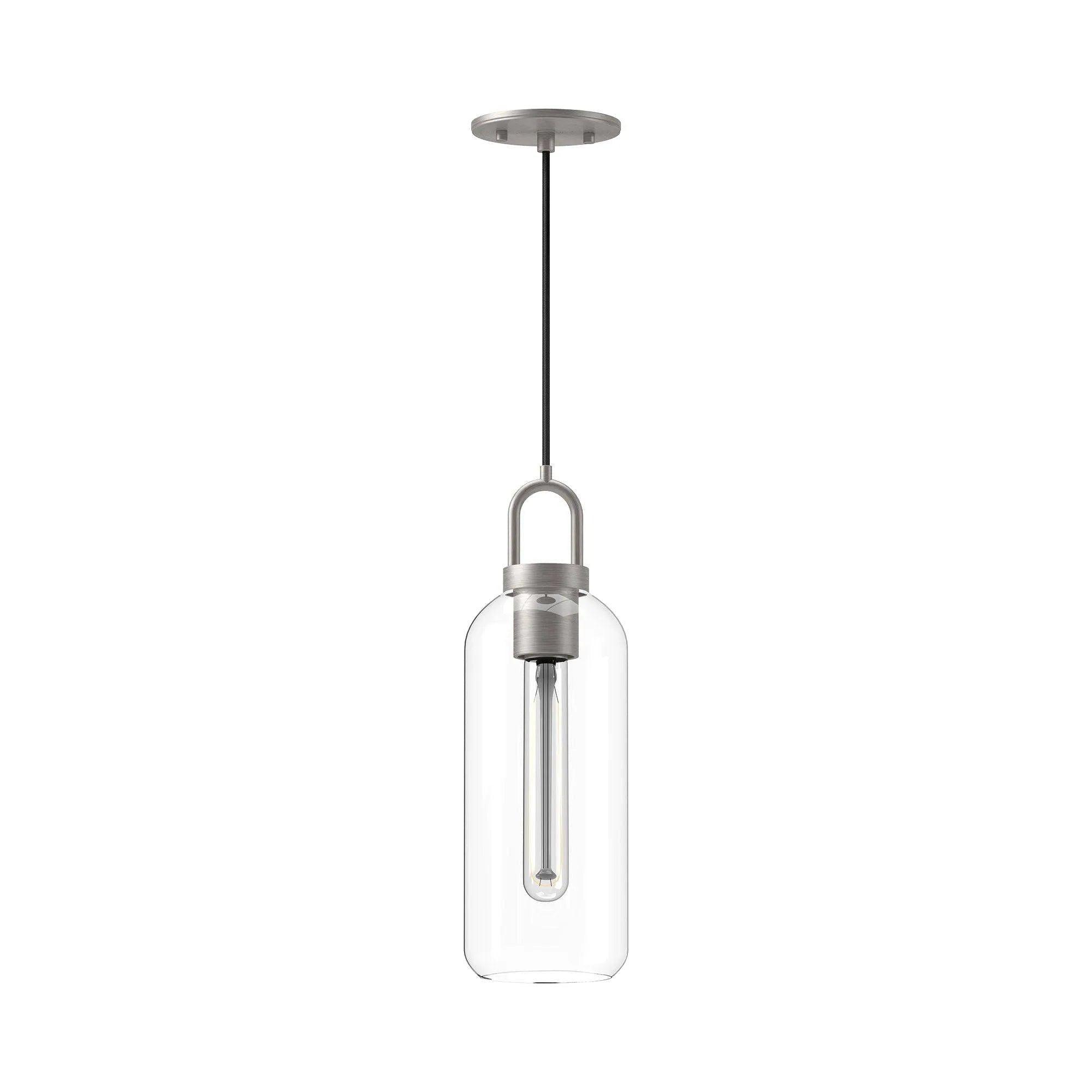 Alora Lighting - Soji Cylinder Pendant - PD401505BNCL - Canada Light Shop