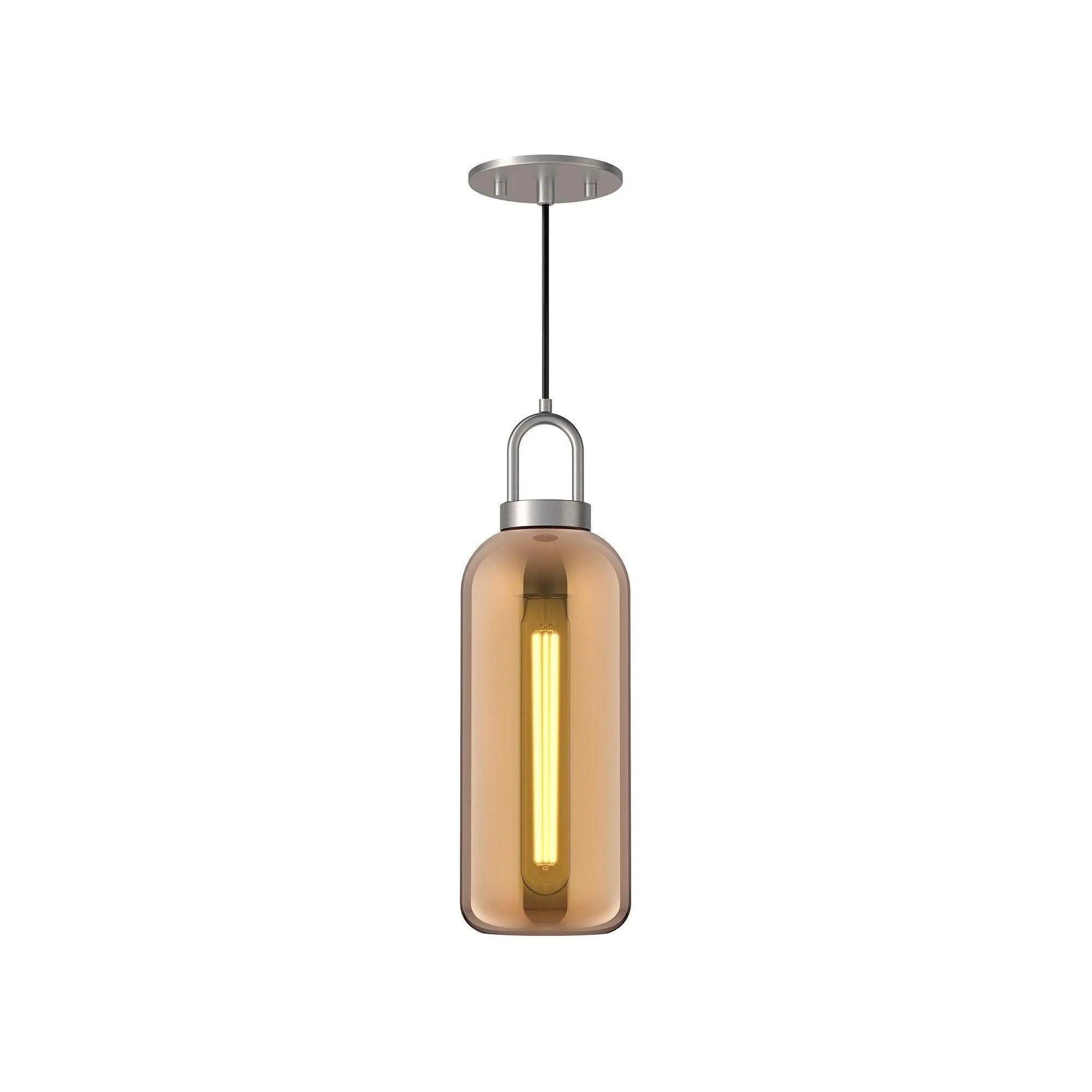 Alora Lighting - Soji Cylinder Pendant - PD401505BNCP - Canada Light Shop