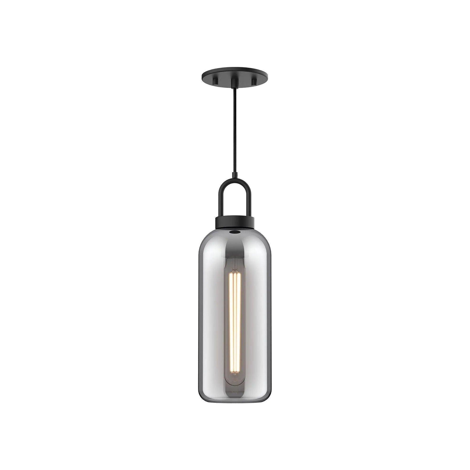 Alora Lighting - Soji Cylinder Pendant - PD401505MBSM - Canada Light Shop