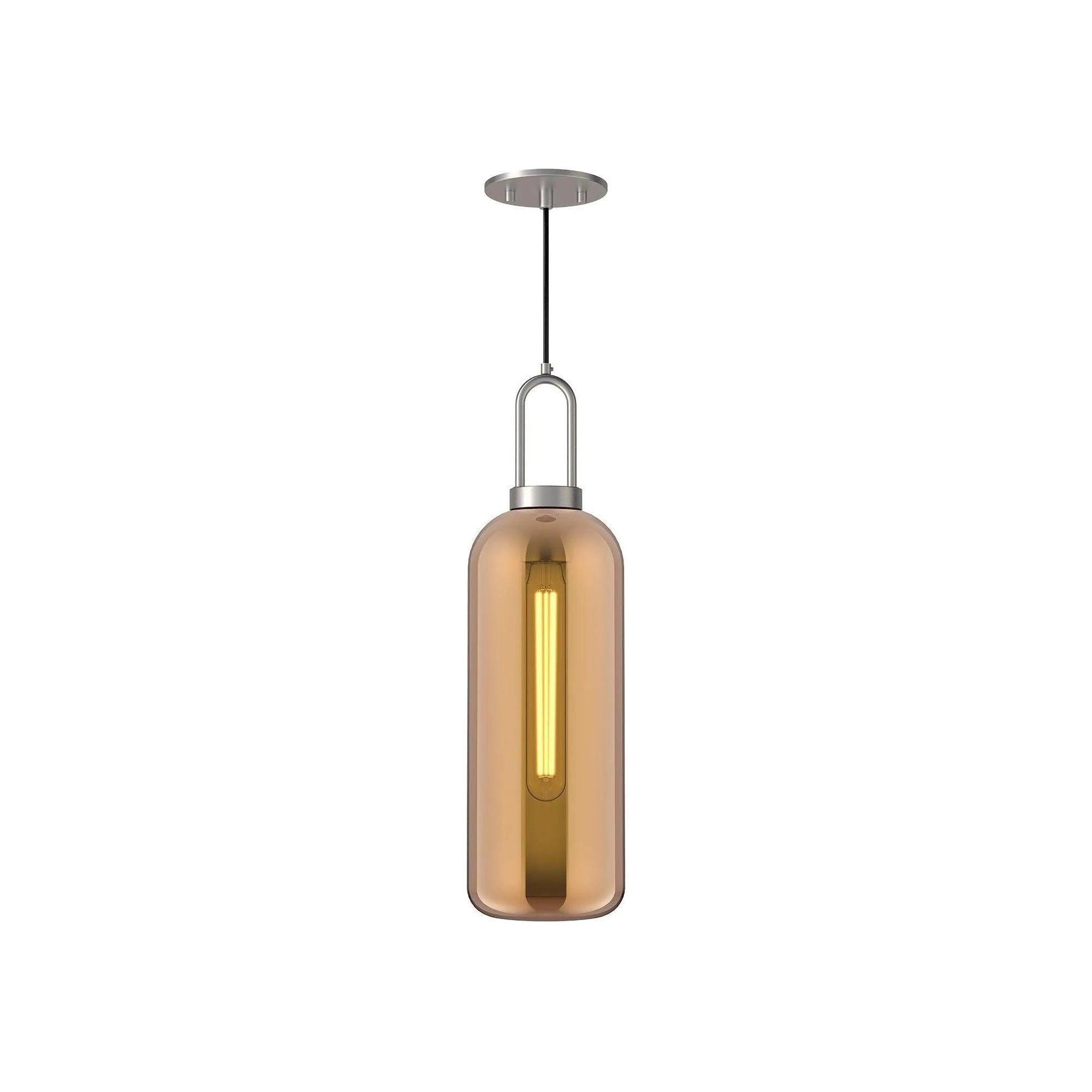 Alora Lighting - Soji Cylinder Pendant - PD401606BNCP - Canada Light Shop