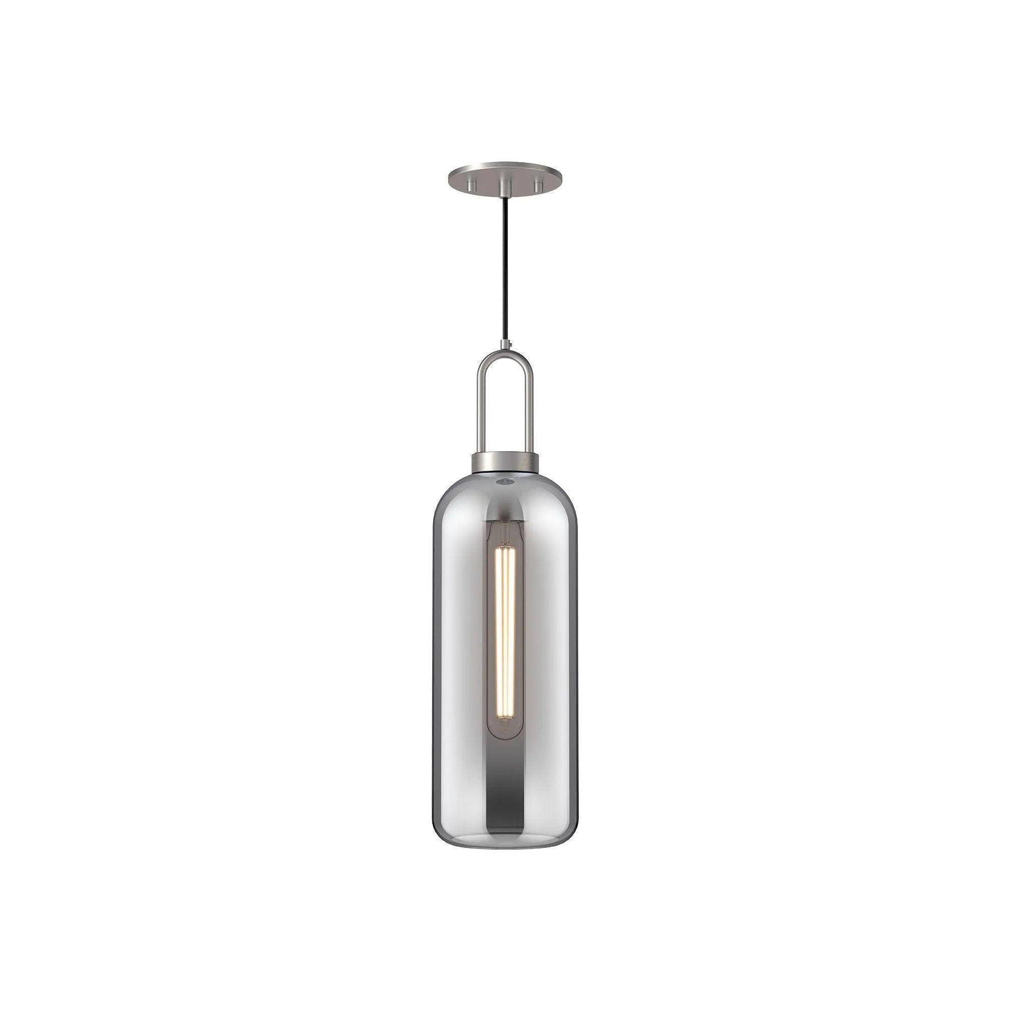 Alora Lighting - Soji Cylinder Pendant - PD401606BNSM - Canada Light Shop