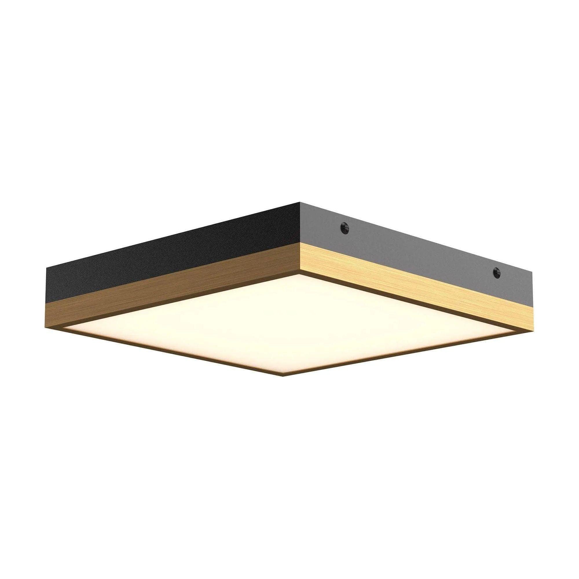Alora Lighting - Sydney Two-Tone LED Flush Mount - FM553211AGMB - Canada Light Shop
