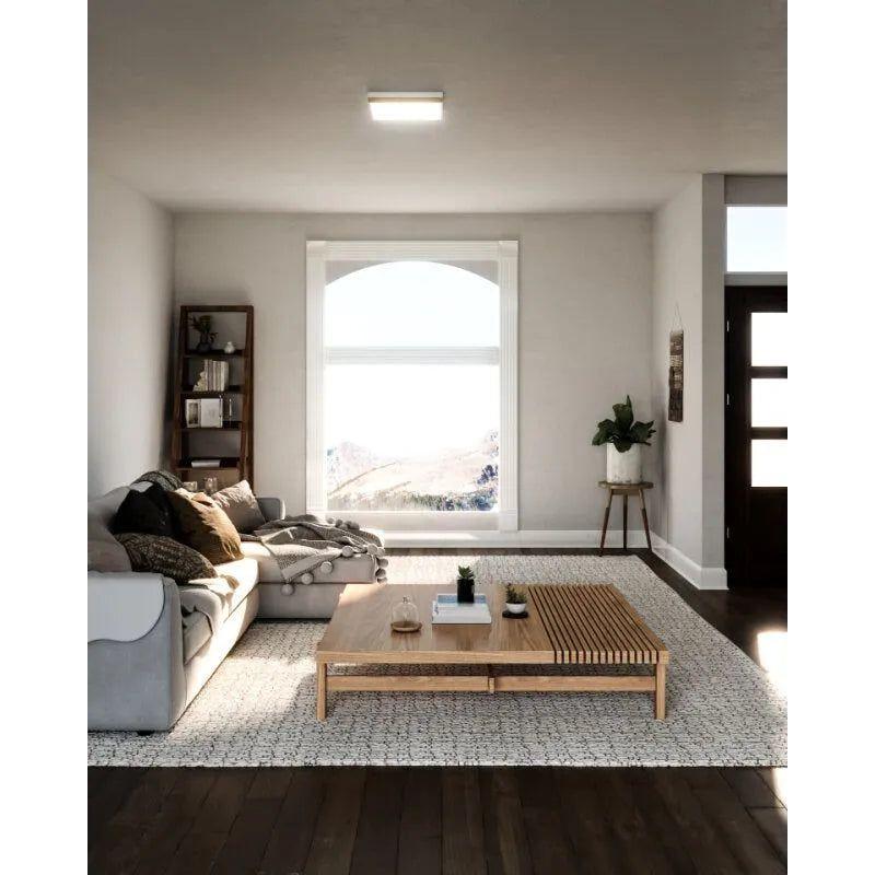 Alora Lighting - Sydney Two-Tone LED Flush Mount - FM553211AGMB - Canada Light Shop