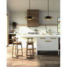 Alora Lighting - Tetsu Pendant - PD475113BGCL - Canada Light Shop