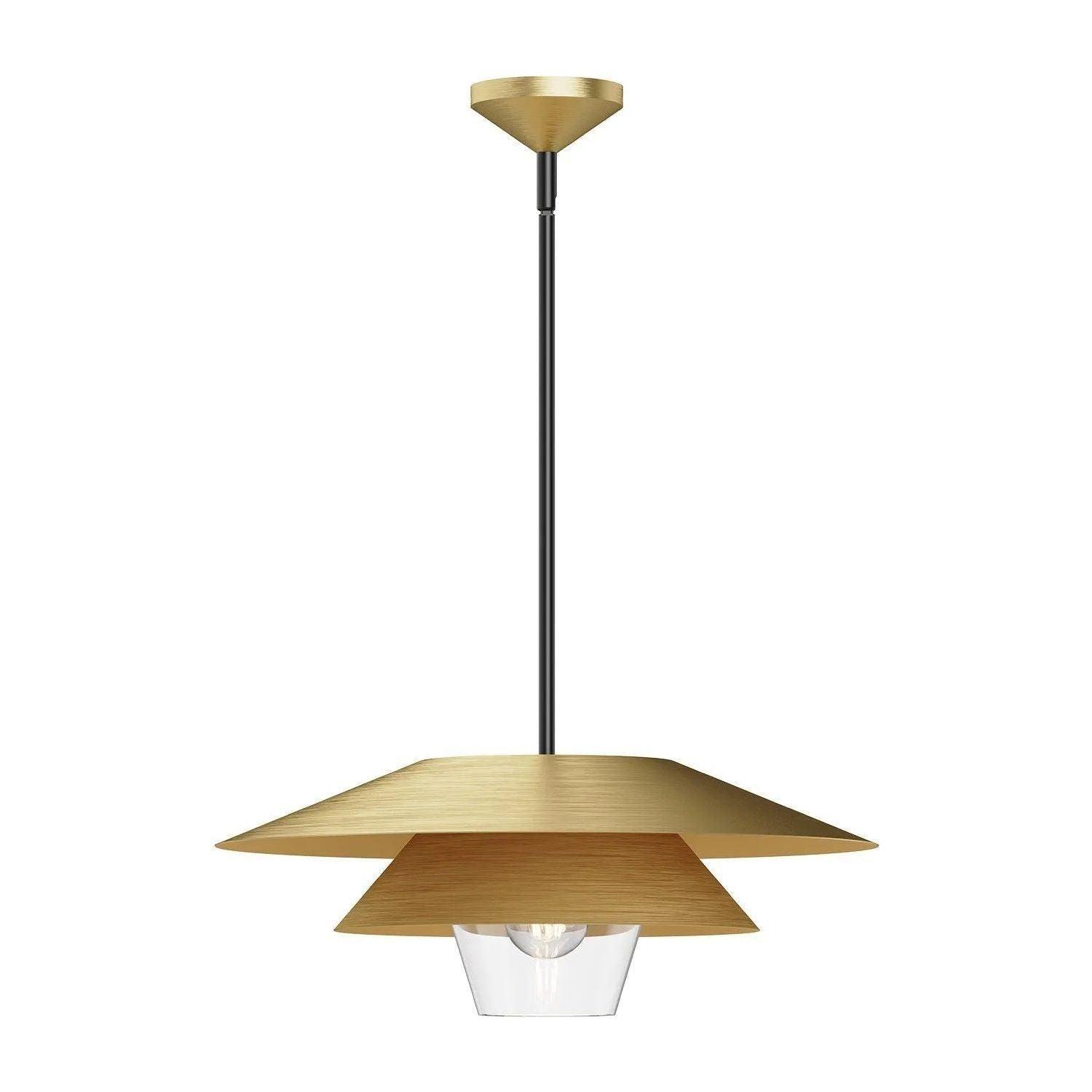 Alora Lighting - Tetsu Pendant - PD475120BGCL - Canada Light Shop