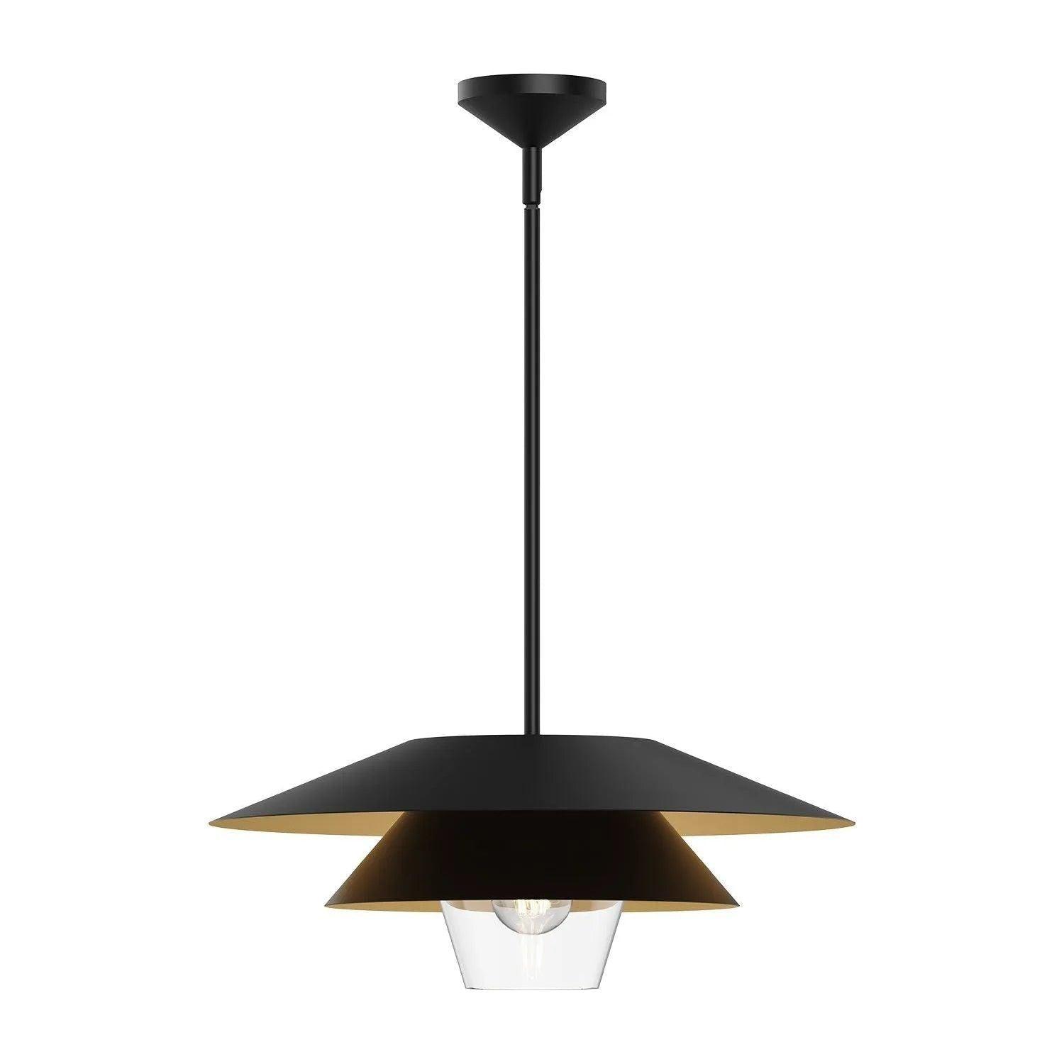 Alora Lighting - Tetsu Pendant - PD475120MBCL - Canada Light Shop