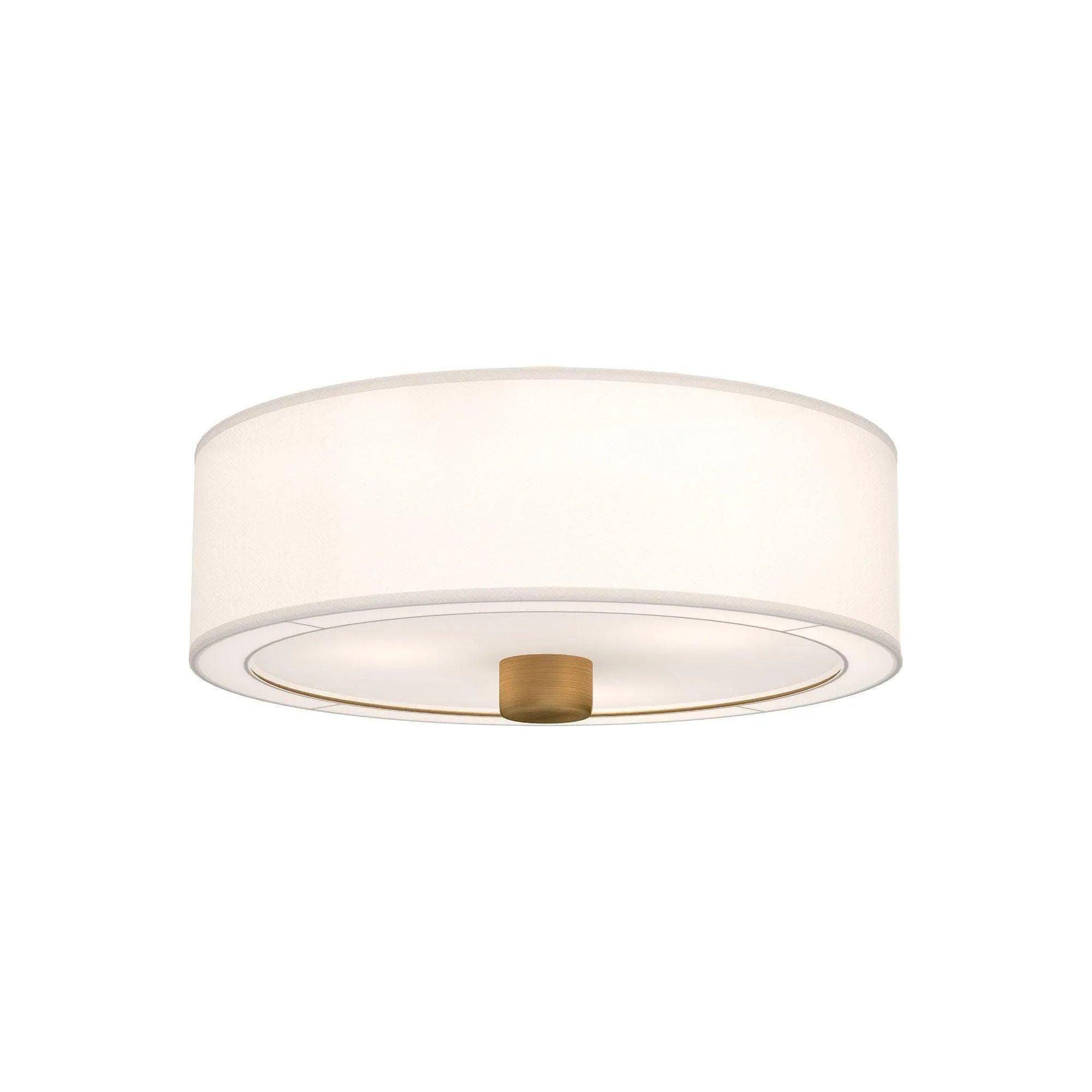 Alora Lighting - Theo Flush Mount - FM547924AGWL - Canada Light Shop
