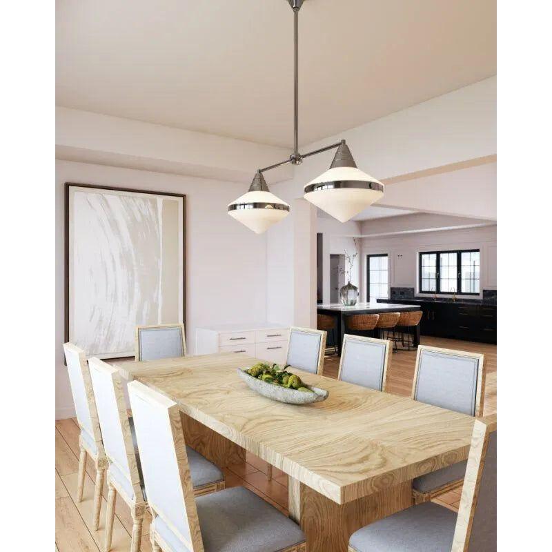 Alora Lighting - Willard Linear Pendant - LP348241PNOP - Canada Light Shop