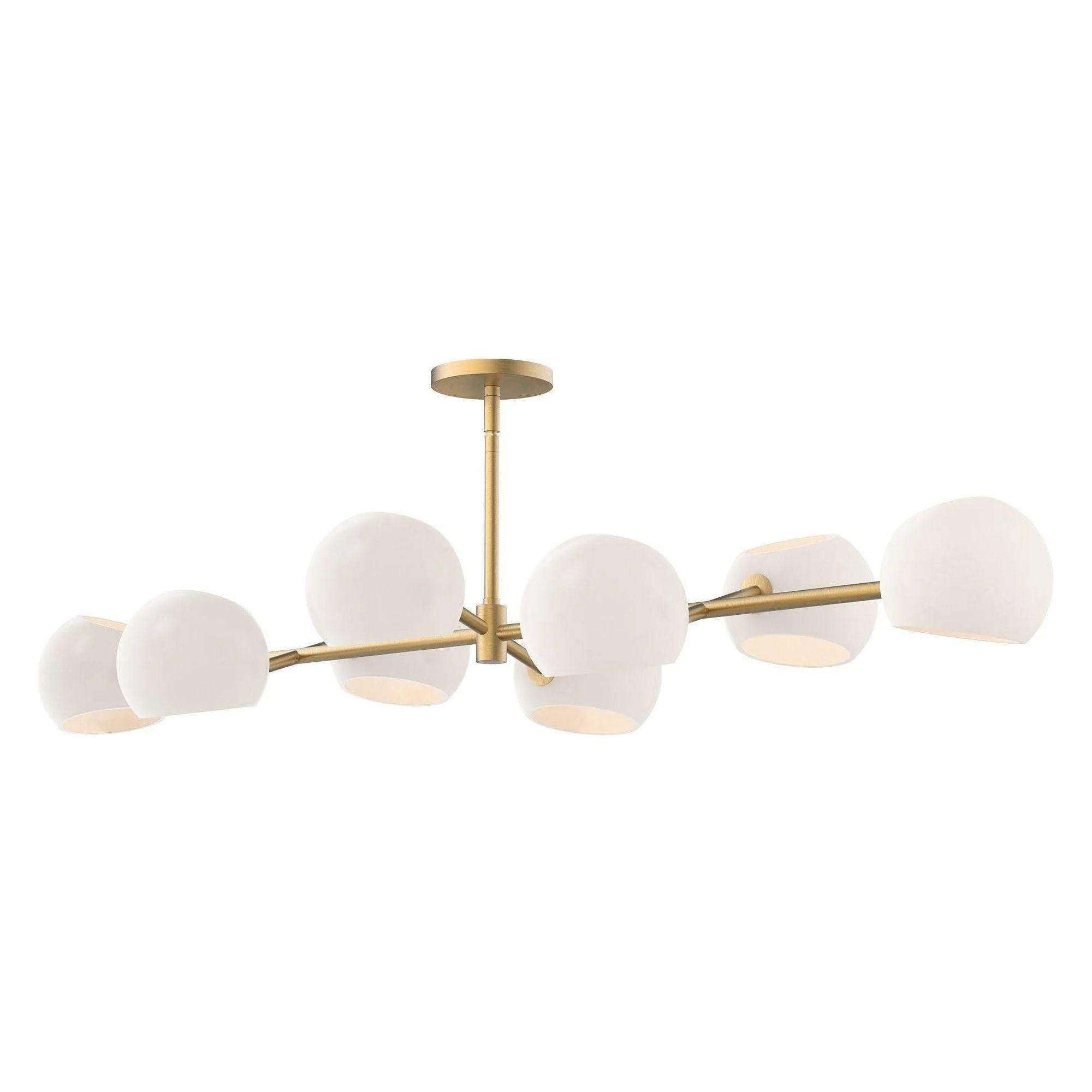 Alora Lighting - Willow Linear Pendant - LP548848BGOP - Canada Light Shop