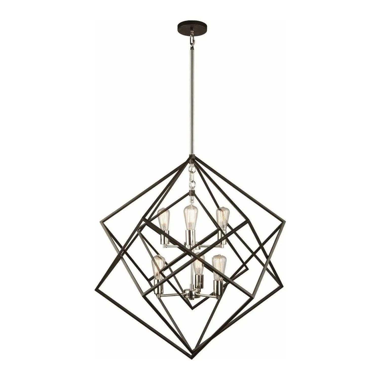 Artcraft Lighting - Artistry Six Light Chandelier - AC11116PN - Canada Light Shop