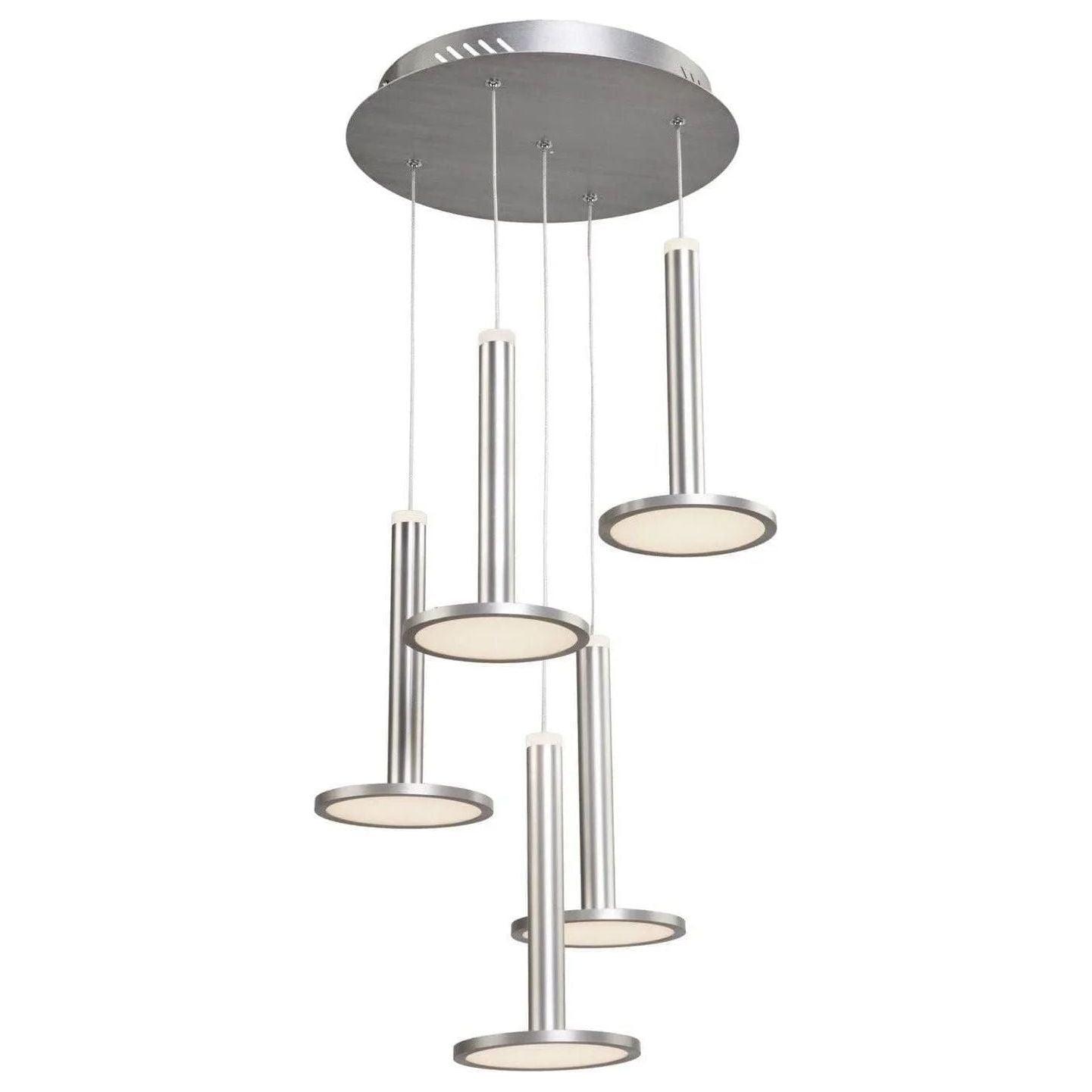 Artcraft Lighting - Aurora Five Light Chandelier - AC7556 - Canada Light Shop