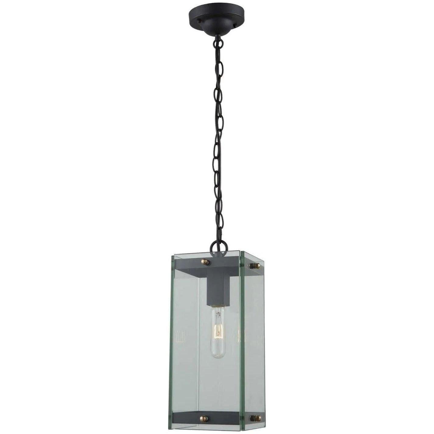Artcraft Lighting - Bradgate One Light Outdoor Pendant - AC8135BK - Canada Light Shop