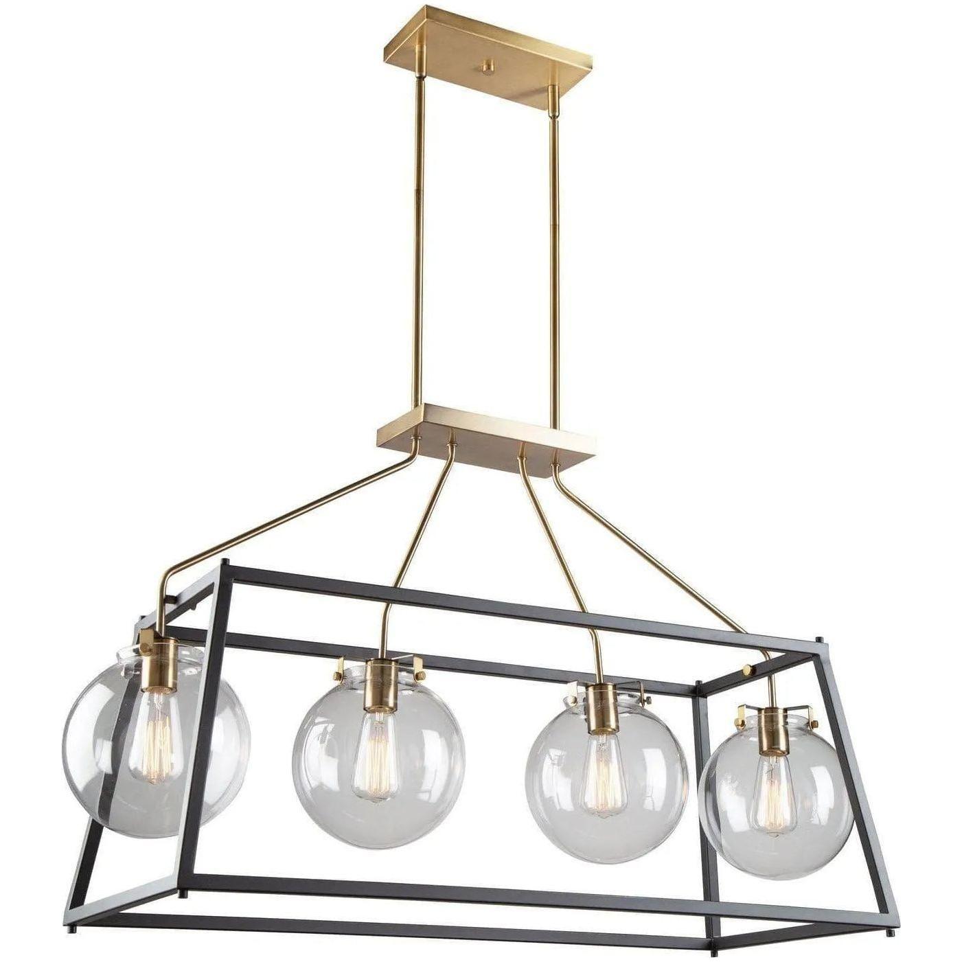 Artcraft Lighting - Bridgetown Four Light Island Pendant - AC11604VB - Canada Light Shop