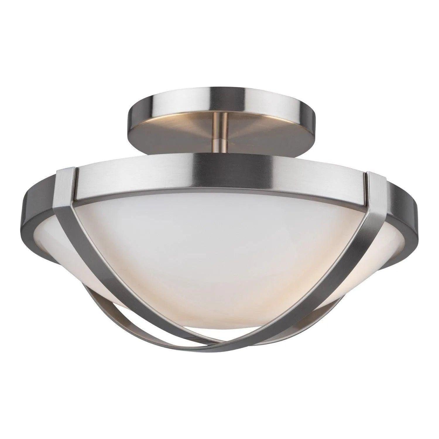 Artcraft Lighting - Cara Flush Mount - AC11703BN - Canada Light Shop