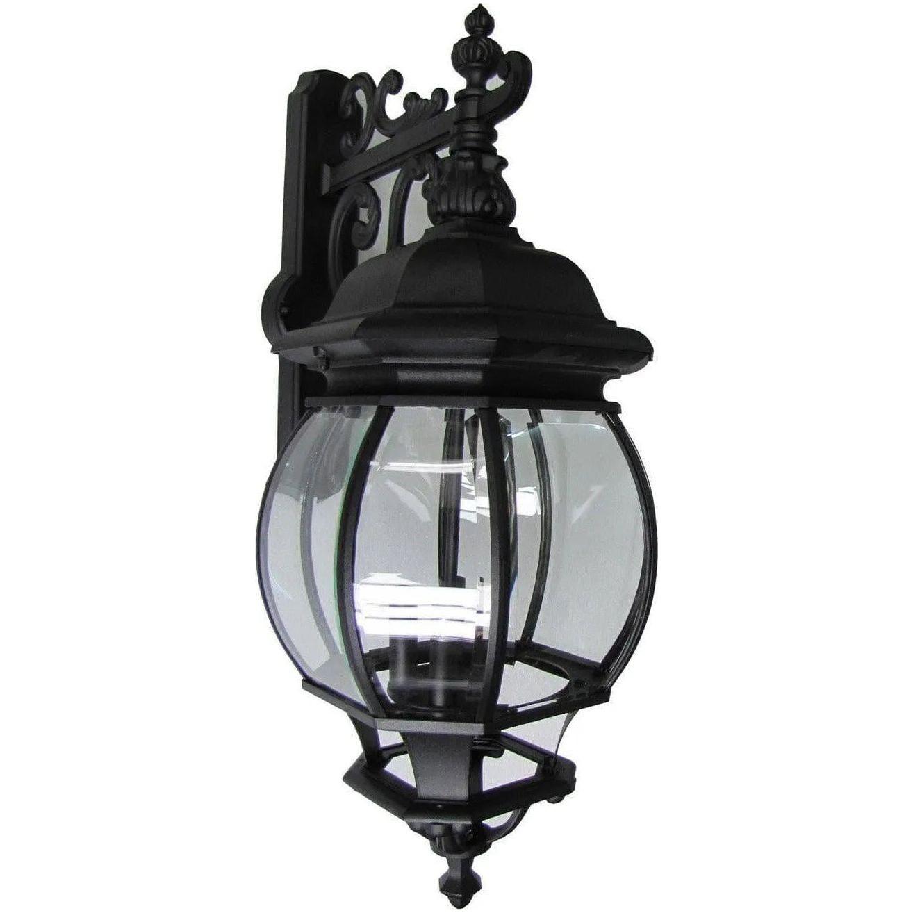 Artcraft Lighting - Classico Four Light Outdoor Wall Mount - AC8491BK - Canada Light Shop