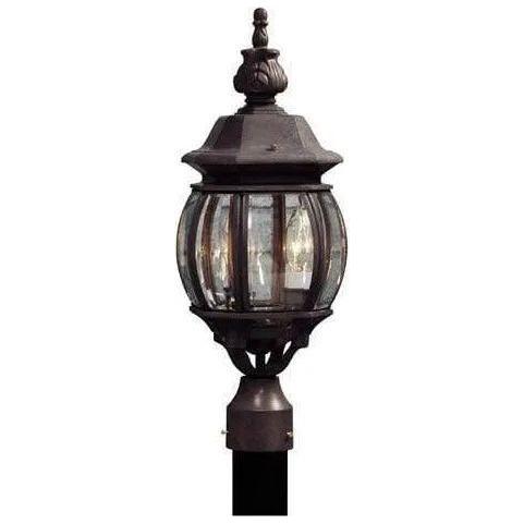 Artcraft Lighting - Classico Three Light Outdoor Post Mount - AC8363RU - Canada Light Shop