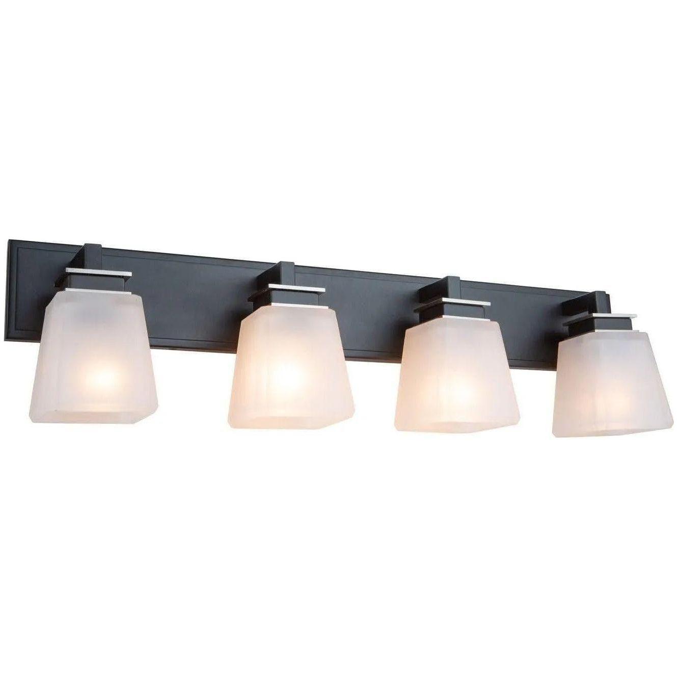 Artcraft Lighting - Eastwood Four Light Wall Mount - AC11614BN - Canada Light Shop
